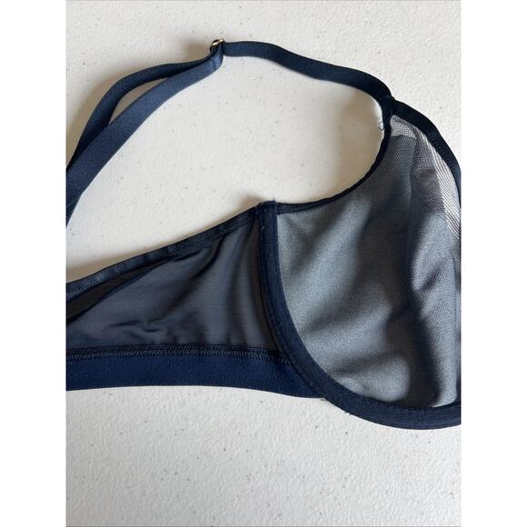 Soma Bra Womens 34D Unbelievable Lift Unlined Perfect Coverage Underwire navy - Picture 9 of 11